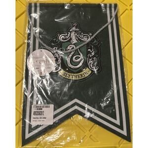 Wizarding World Of Harry Potter Slytherin Flag Banner